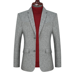 Blazer Masculino Plus Size Linen