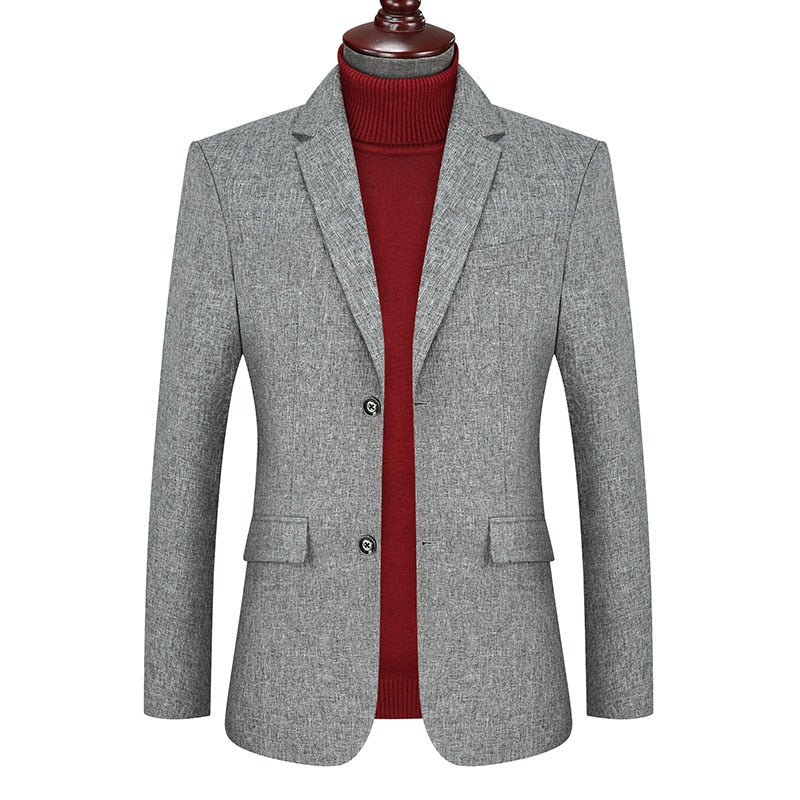 Blazer Masculino Plus Size Linen