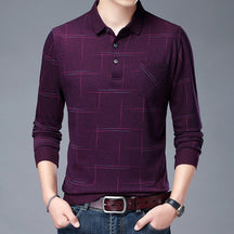 Camisa Masculina Polo Manga Longa