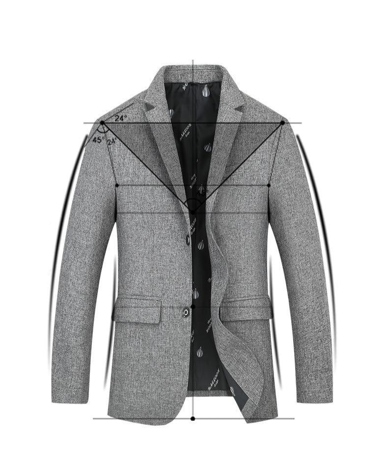 Blazer Masculino Plus Size Linen