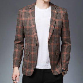 Blazer Masculino Xadrez Modern