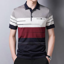 Camisa Masculina Polo Listrada