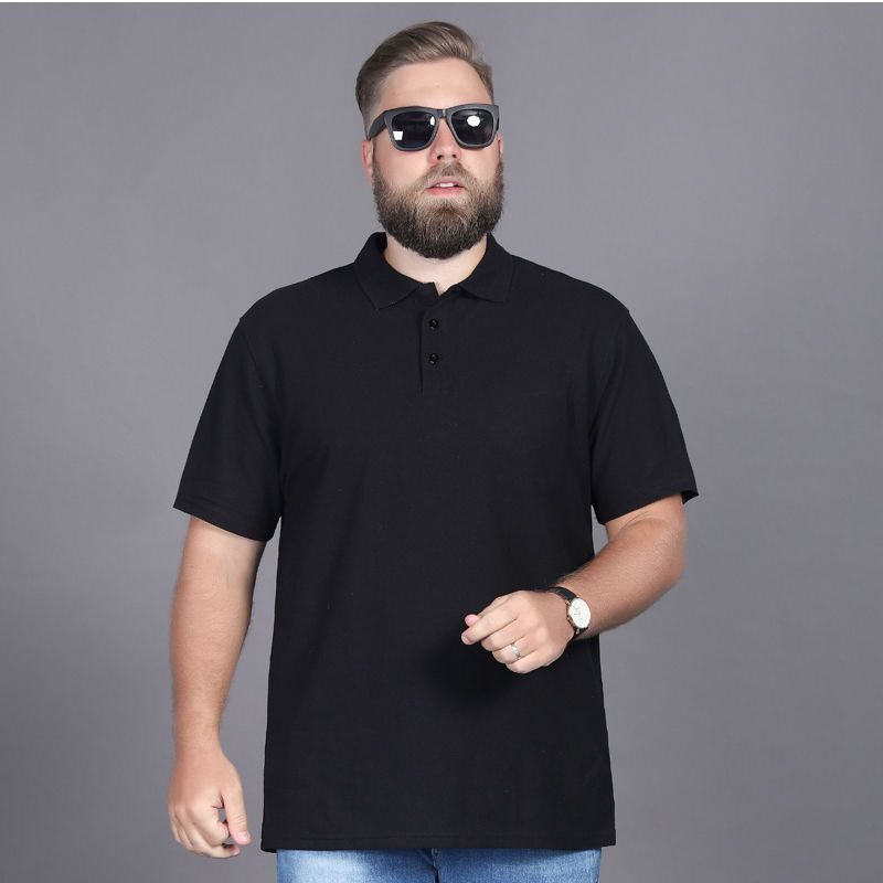 Camisa Masculina Polo Plus Size