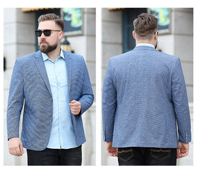 Blazer Masculino Plus Size Grey