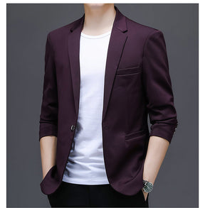 Blazer Masculino Versão Coreana