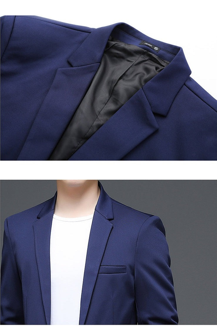 Blazer Masculino Versão Coreana